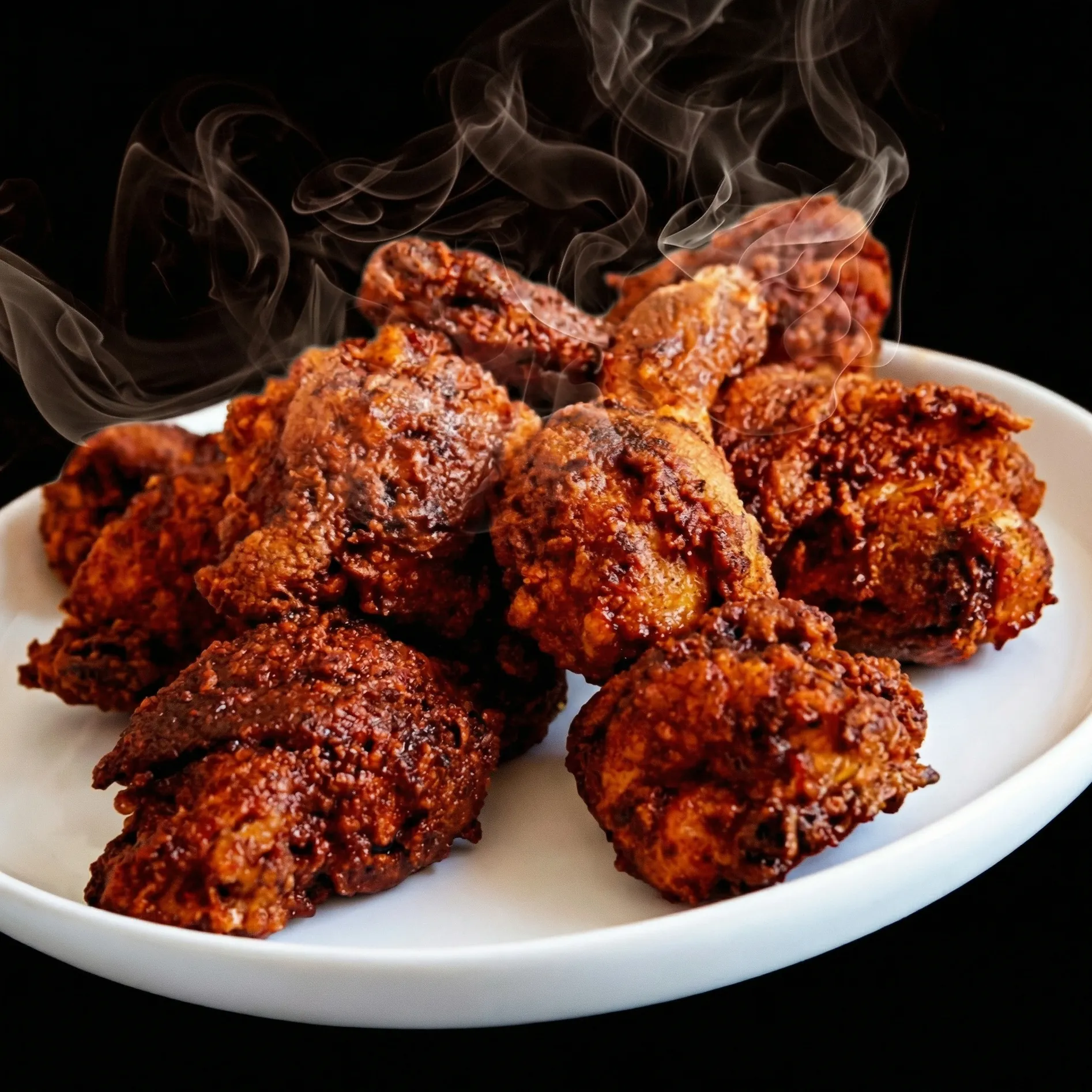 Shenny's signature pili pili crispy fried chicken - Bold African-inspired flavors in Calgary